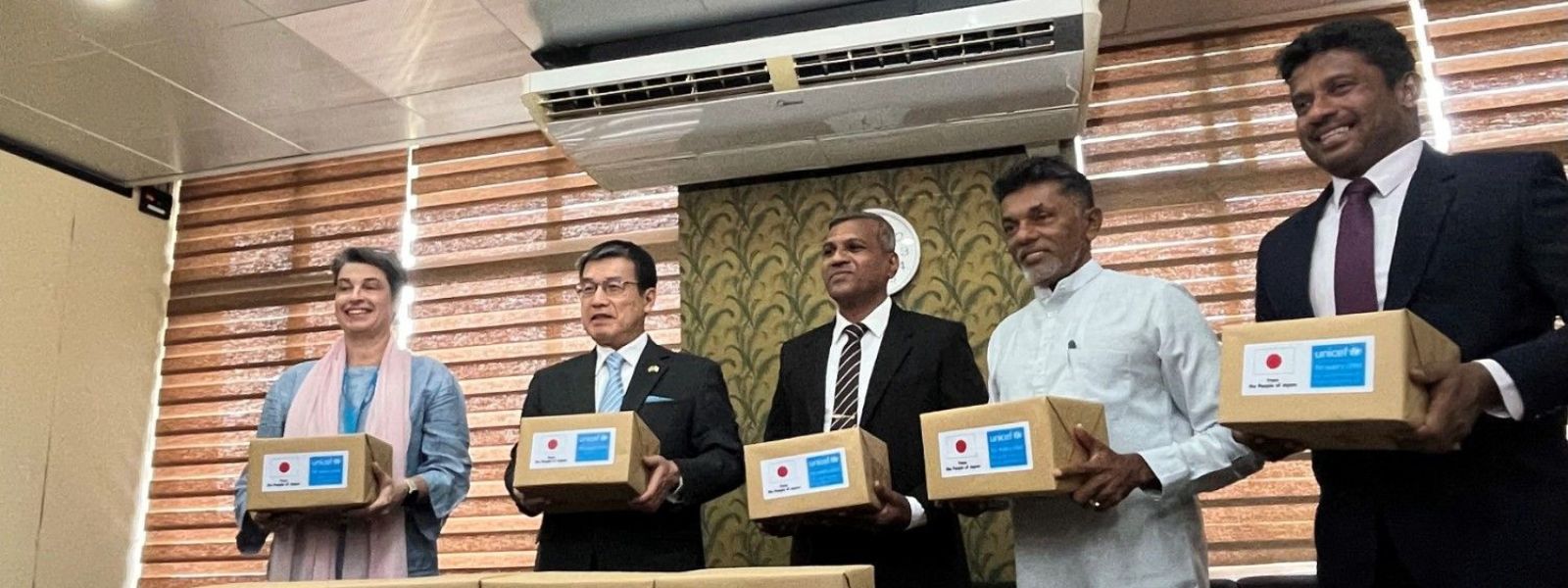 Japan Donates USD 500,000 in Hygiene Kits